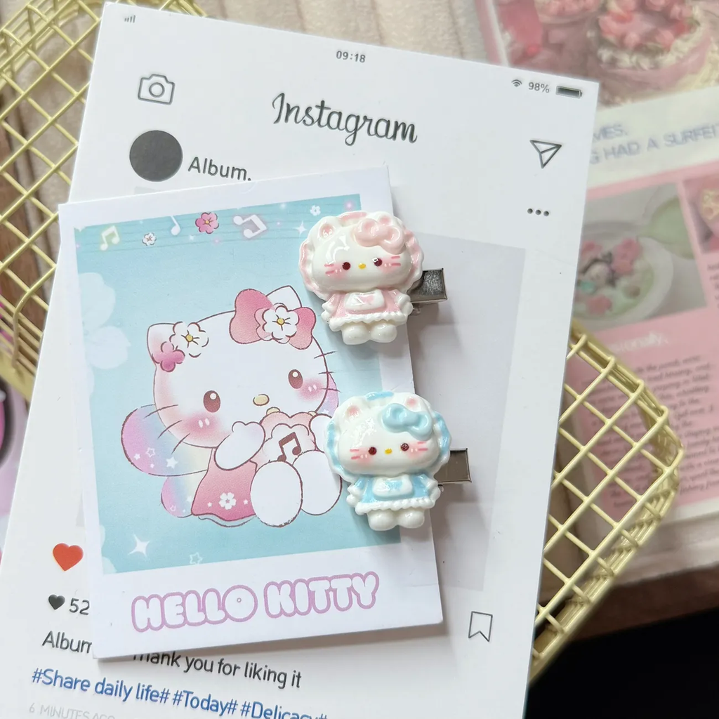 Cute Mini cat Hair Clips  MOE0029