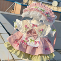 Summer Thin Pet Dress – Princess Bow Floral Skirt for Dogs & Cats  MOE0033