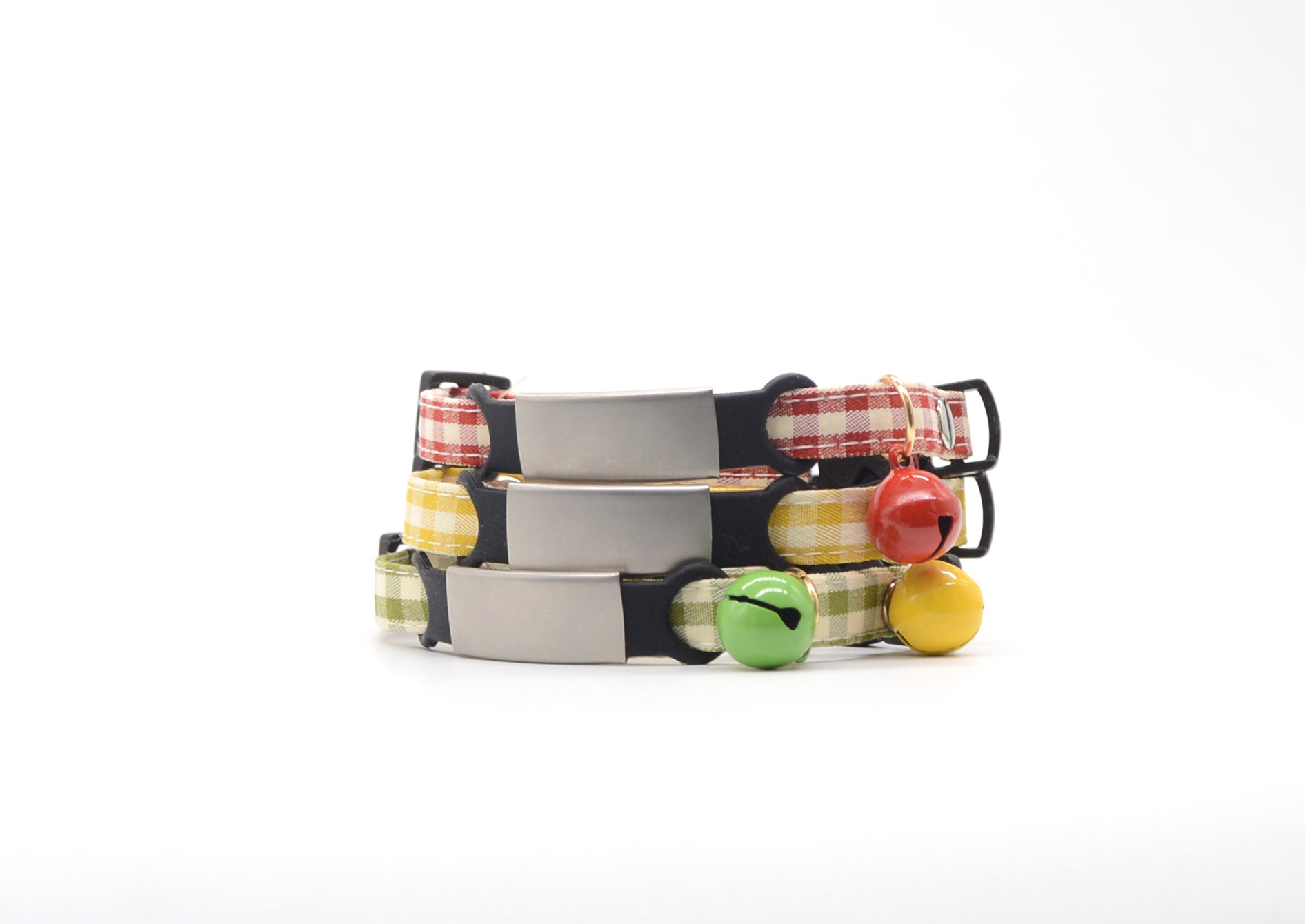 Customizable plaid collar  MOE0009