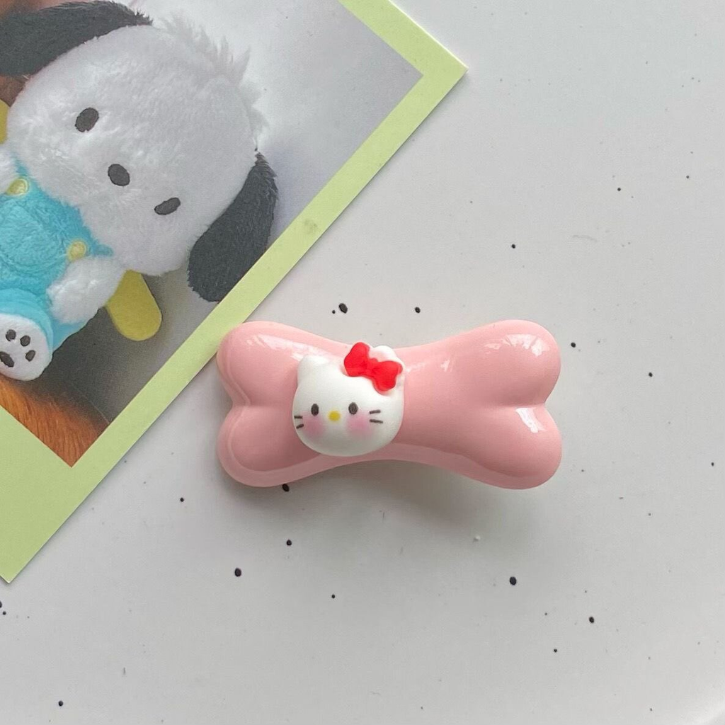 Cute Mini bone Hair Clips  MOE0028