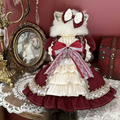 Lolita Princess Dress for Dogs & Cats – Lace Trim Cute Teddy Pet Dress  MOE0030
