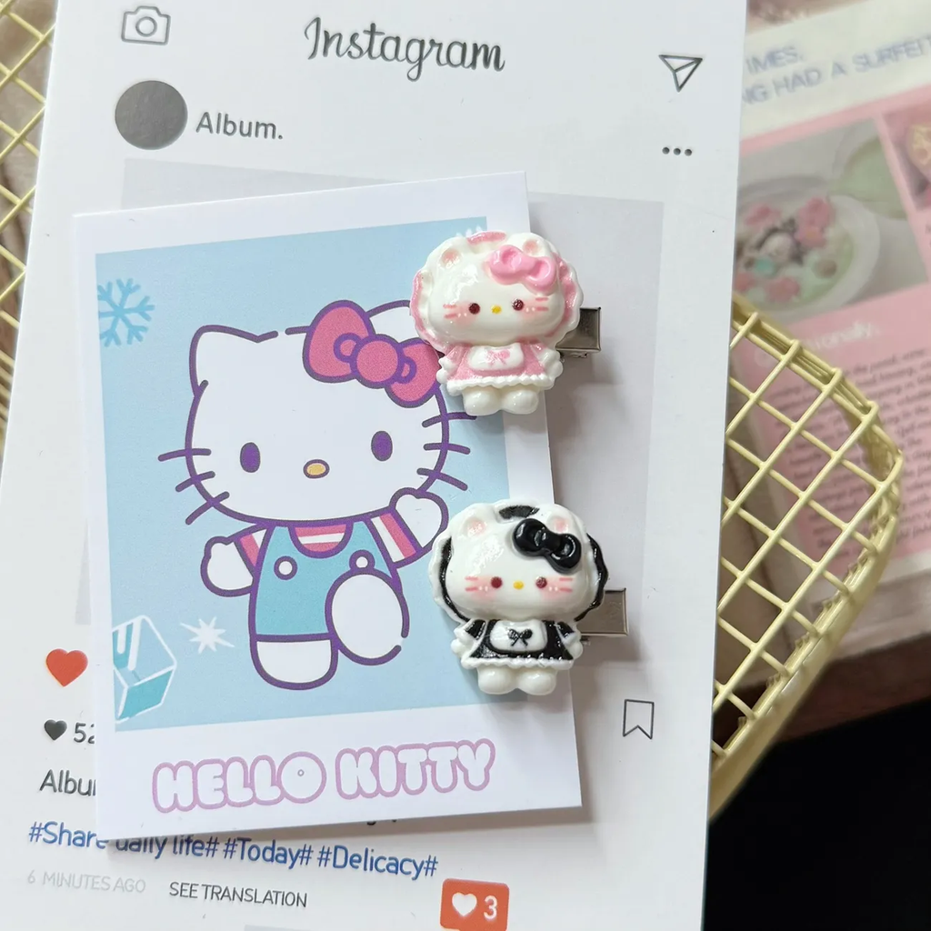 Cute Mini cat Hair Clips  MOE0029
