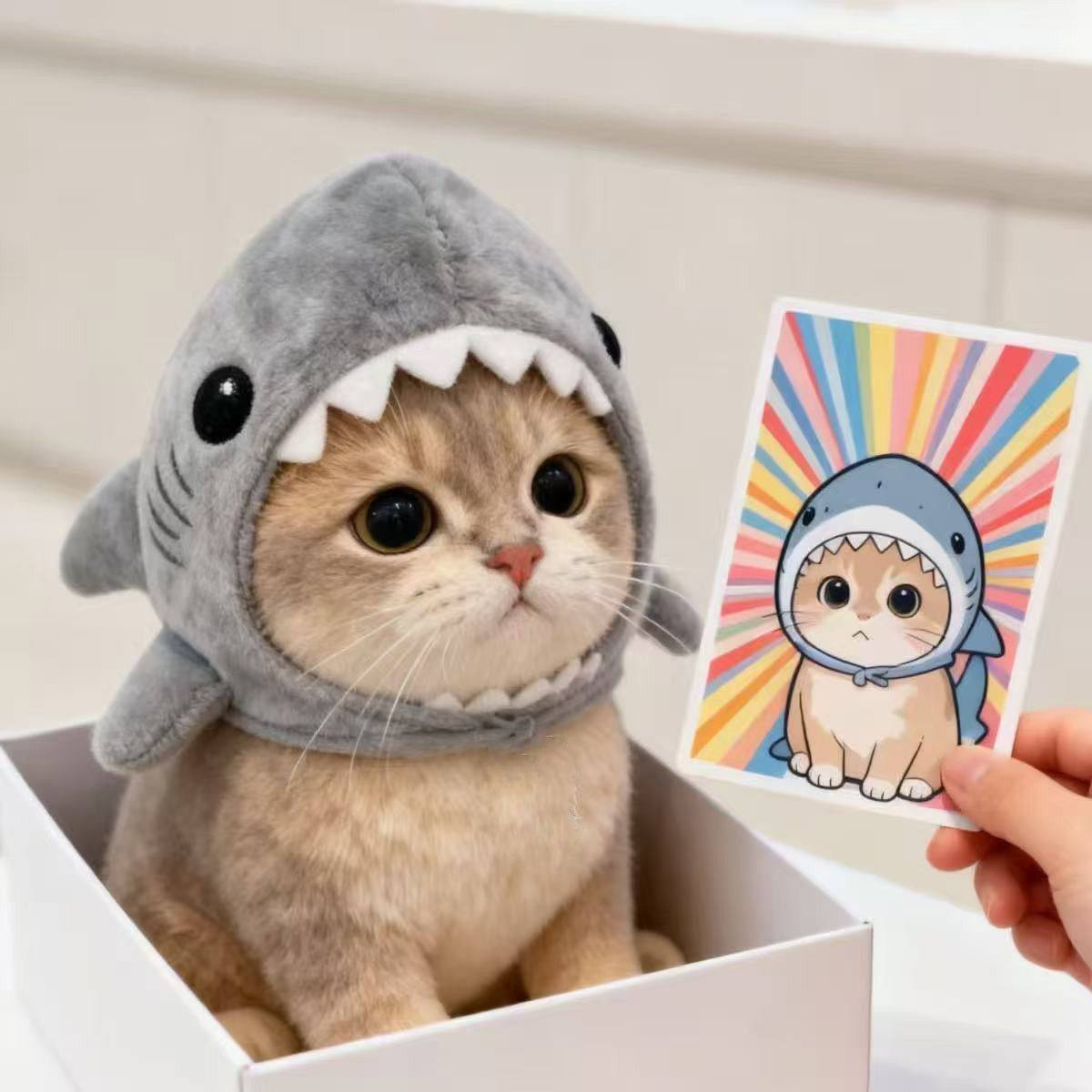 Dog Hat & Cat Hood – Spring/Fall/Winter Pet Headwear  MOE0031