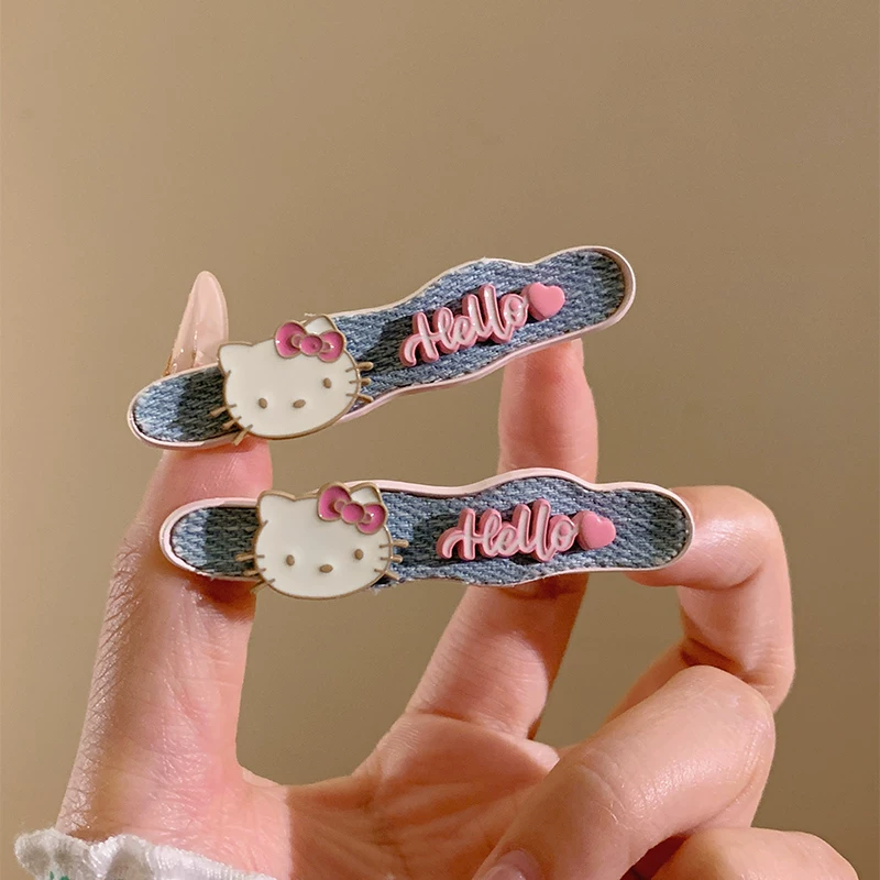 Blue DenimCat Hair Clip  MOE0023