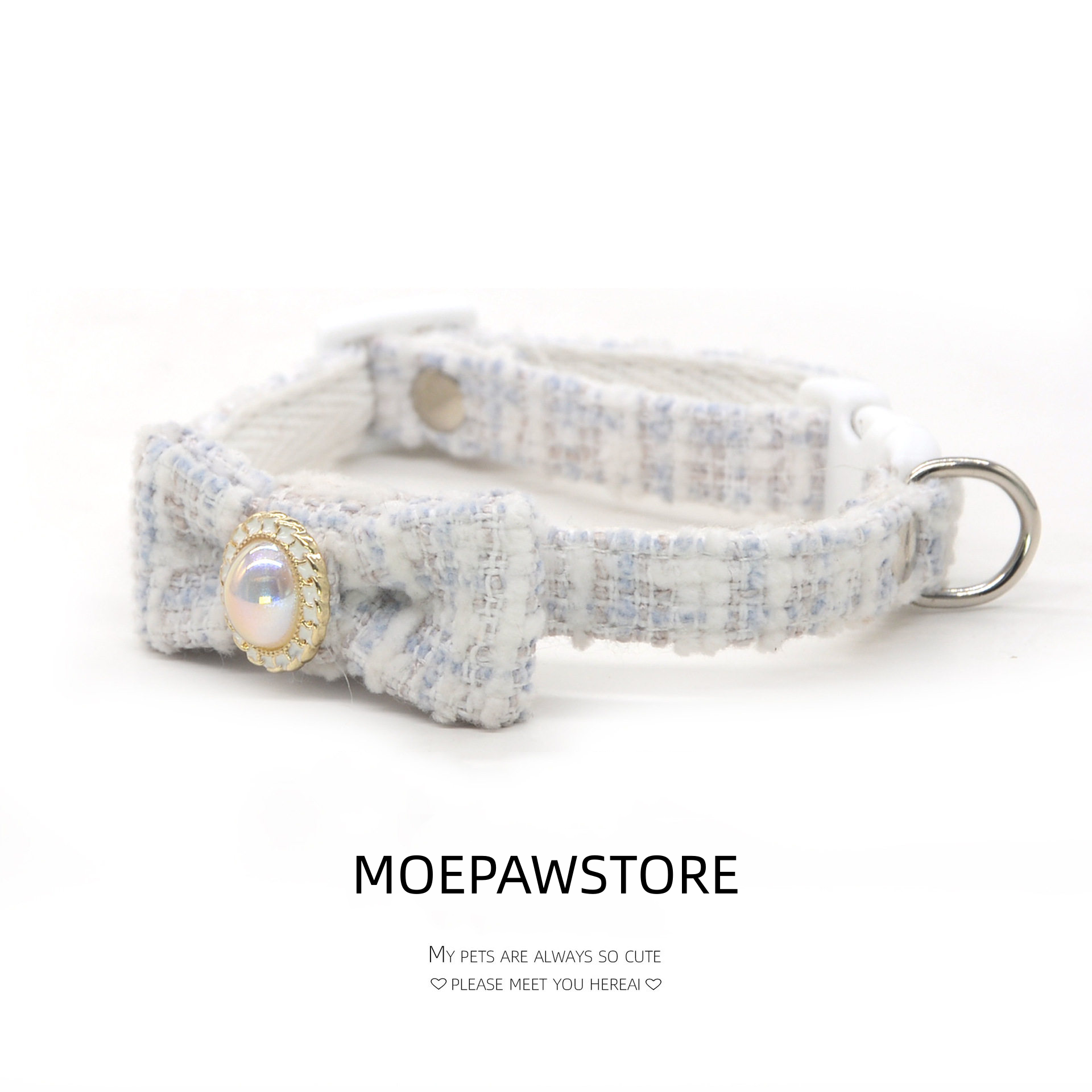 Adjustable Pet Collar for Cats & Small Dogs  MOE0013