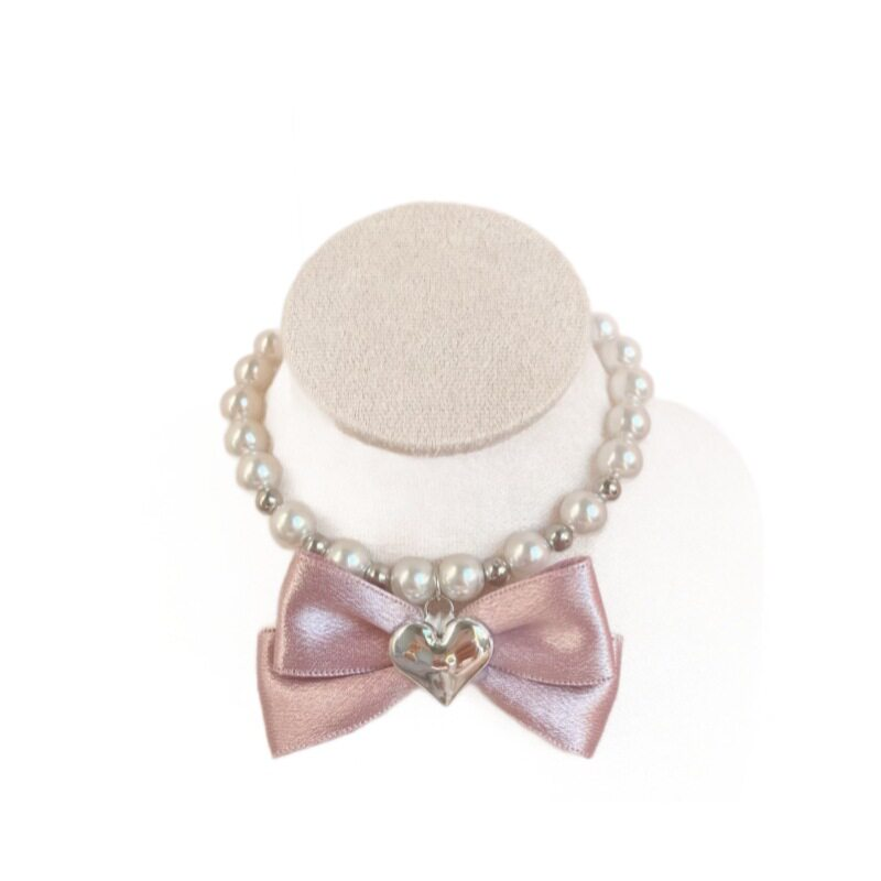 Bowknot pearl necklace MOE0001