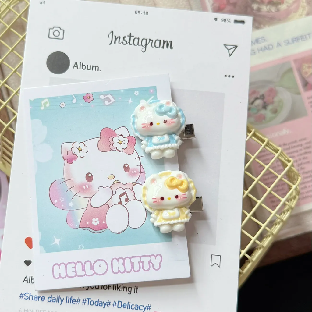 Cute Mini cat Hair Clips  MOE0029