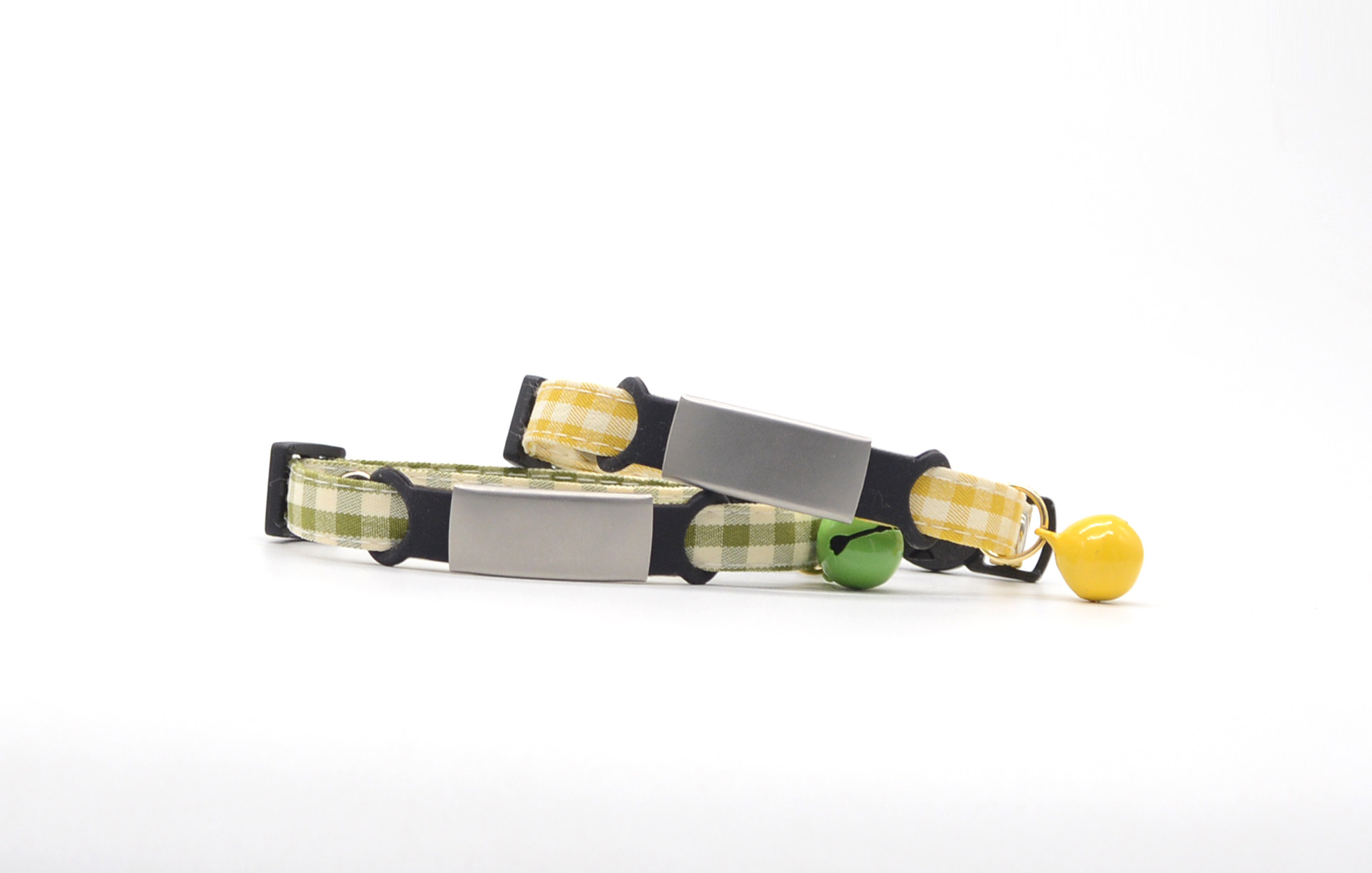 Customizable plaid collar  MOE0009