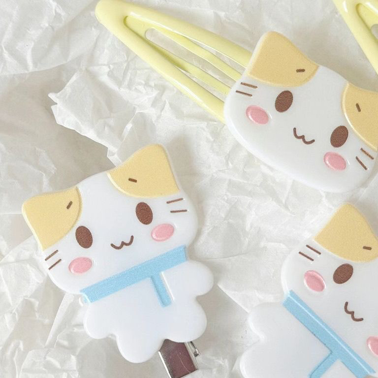 Vintage cat hair clip MOE0025