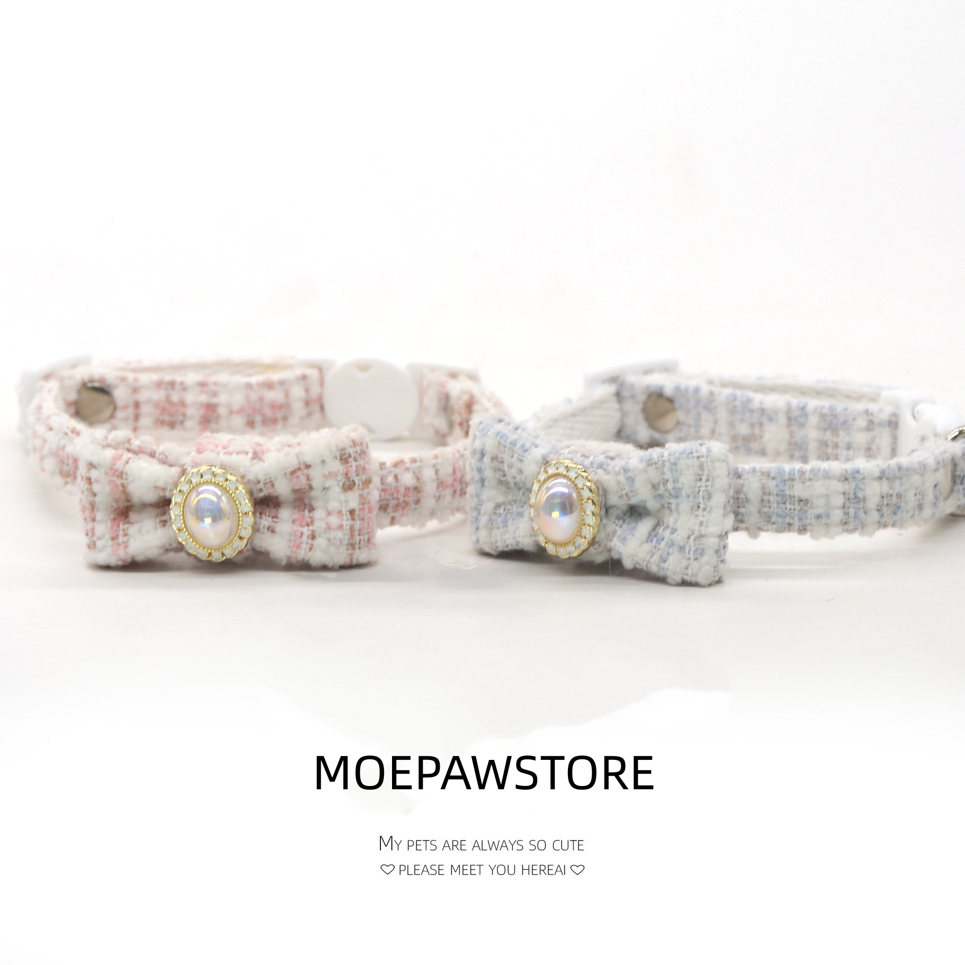 Adjustable Pet Collar for Cats & Small Dogs  MOE0013