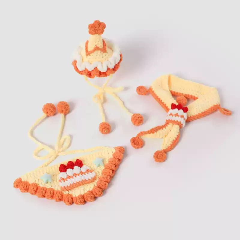 Starry Cake Bandana / Cream Cake Bandana MOE0016