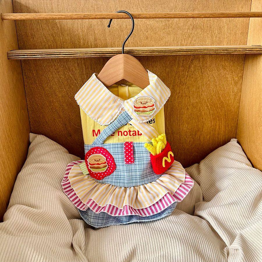 Cute French Fries Pet Clothes for Small Dogs & Cats  MOE0035